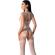 Passion - BS095 Bodystocking White One Size