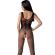 Passion - BS098 Bodystocking Black One Size