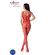 Passion - BS098 Bodystocking Red One Size