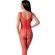 Passion - BS098 Bodystocking Red One Size