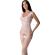 Passion - BS098 Bodystocking White One Size