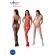 Passion - BS100 Bodystocking Red One Size