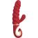 Gvibe - Gcandy Mini Silicone Vibrator Chili Coral