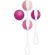 Gvibe - Set 4 Geisha Balls Mini Raspberry