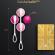 Gvibe - Set 4 Geisha Balls Mini Raspberry