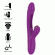 Intense - Ateneo Rechargeable Multifunction Vibrator 7 Vibrations With Swinging Motion and Sucking Purple