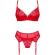 Obsessive - Ingridia Three Pieces Red