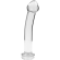 Nebula Series By Ibiza - Model 11 Dildo Borosilicate Glass 16 X 3 CM Clear