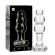 Nebula Series By Ibiza - Model 1 Anal Plug Borosilicate Glass 10.7 X 3 CM Clear