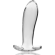 Nebula Series By Ibiza - Model 5 Anal Plug Borosilicate Glass 12.5 X 3.5 CM Clear