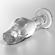 Nebula Series By Ibiza - Model 6 Anal Plug Borosilicate Glass 12.5 X 4 CM Clear