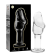 Nebula Series By Ibiza - Model 6 Anal Plug Borosilicate Glass 12.5 X 4 CM Clear