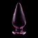 Nebula Series By Ibiza - Model 4 Anal Plug Borosilicate Glass 11 X 5 CM Pink