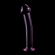 Nebula Series By Ibiza - Model 11 Dildo Borosilicate Glass 16 X 3 CM Pink