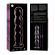 Nebula Series By Ibiza - Model 10 Dildo Borosilicate Glass 16.5 X 3.5 CM Pink