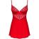 Obsessive - Ingridia Chemise & Thong Red