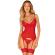 Obsessive - Ingridia Corset & Thong Red M/L