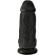 King Cock - Chubby Realistic Penis 23 CM Black