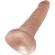 King Cock - Realistic Penis 12 CM Caramel