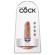 King Cock - Realistic Penis 12 CM Caramel