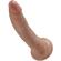 King Cock - Realistic Penis 17.5 CM Caramel