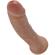 King Cock - Realistic Penis 19.5 CM Caramel