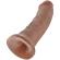 King Cock - Realistic Penis 19.5 CM Caramel