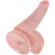 King Cock - Realistic Penis With Balls 13.5 CM Light