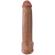 King Cock - Realistic Penis With Balls 34.2 CM Caramel