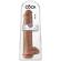 King Cock - Realistic Penis With Balls 34.2 CM Caramel