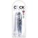 King Cock Clear - Realistic Penis 15.5 CM Transparent