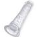 King Cock - Clear Realistic Penis 19.7 CM Transparent