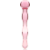 Nebula Series By Ibiza - Model 13 Dildo Borosilicate Glass 18 X 3.5 CM Pink