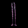 Nebula Series By Ibiza - Model 16 Dildo Borosilicate Glass 18.5 X 3 CM Pink