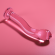 Nebula Series By Ibiza - Model 18 Dildo Borosilicate Glass 18.5 X 3.5 CM Pink