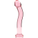 Nebula Series By Ibiza - Model 18 Dildo Borosilicate Glass 18.5 X 3.5 CM Pink