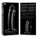 Nebula Series By Ibiza - Model 19 Dildo Borosilicate Glass 18.5 X 4 CM Clear