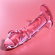 Nebula Series By Ibiza - Model 19 Dildo Borosilicate Glass 18.5 X 4 CM Pink