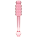 Nebula Series By Ibiza - Model 20 Dildo Borosilicate Glass 20.5 X 3 CM Pink