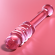 Nebula Series By Ibiza - Model 20 Dildo Borosilicate Glass 20.5 X 3 CM Pink