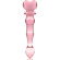 Nebula Series By Ibiza - Model 21 Dildo Borosilicate Glass 20.5 X 3.5 CM Pink