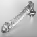 Nebula Series By Ibiza - Model 23 Dildo Borosilicate Glass 21.5 X 4 CM Clear