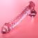 Nebula Series By Ibiza - Model 23 Dildo Borosilicate Glass 21.5 X 4 CM Pink