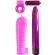 Classix - Kit For Couples With Ring, Sheath and Bullets Pink