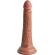 King Cock Elite - Realistic Silicone Dildo 17.8 CM Caramel