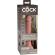 King Cock Elite - Realistic Dildo Vibrator & Silicone Remote Control 17.8 CM