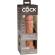 King Cock Elite - Realistic Dildo Vibrating & Silicone 20.3 CM Caramel