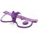 Fantasy For Her - Butterfly Harness, Vibrating Rechargeable & Remote Control Purple