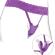 Fantasy For Her - Butterfly Harness G-Spot With Vibrator, Rechargeable & Remote Control Violet