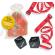 Indedit - Kit Bag Organza Ties Red